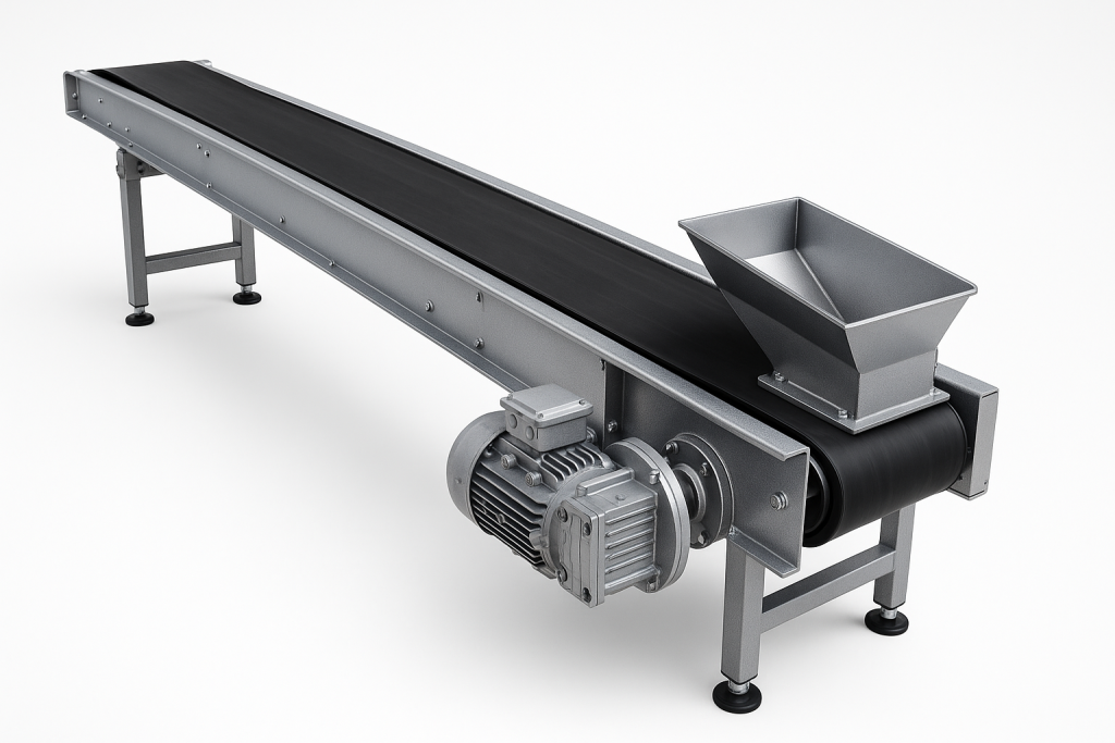 Konveyörlü Taşıma Bant Sistemi